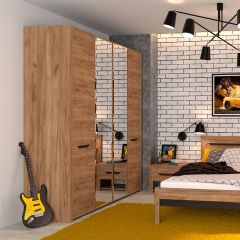 АФИНА А11а Шкаф для одежды (крафт) в Нижневартовске - nizhnevartovsk.mebel24.online | фото 2