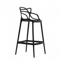 Барный стул Barneo N-235 Masters, черный, design Phillip Stark в Нижневартовске - nizhnevartovsk.mebel24.online | фото