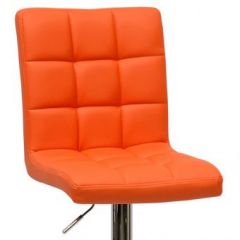 Барный стул Barneo N-48 Kruger оранжевый в Нижневартовске - nizhnevartovsk.mebel24.online | фото 3