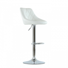 Барный стул Barneo N-83 Comfort (Комфорт) белый в Нижневартовске - nizhnevartovsk.mebel24.online | фото