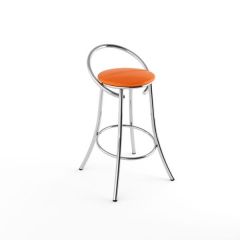 Барный стул Фуриант оранжевый-843 в Нижневартовске - nizhnevartovsk.mebel24.online | фото