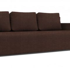 Диван Алиса 4 Shaggy CHOCOLATE - Teos Dark Brown в Нижневартовске - nizhnevartovsk.mebel24.online | фото