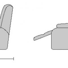 Диван-трансформер Recliner TWIN (Твин) 2 кат. ткани в Нижневартовске - nizhnevartovsk.mebel24.online | фото 5