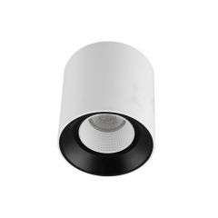 DK3090-WB+WH Светильник накладной IP 20, 10 Вт, GU5.3, LED, бело-черный/белый, пластик в Нижневартовске - nizhnevartovsk.mebel24.online | фото