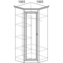 Гостиная Флоренция 4 Дуб оксфорд в Нижневартовске - nizhnevartovsk.mebel24.online | фото 6