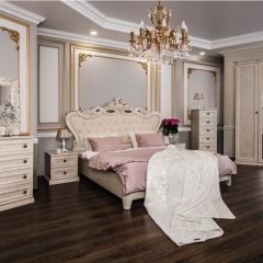 Комод 4 ящика Афина + Зеркало ППУ Афина (крем корень) в Нижневартовске - nizhnevartovsk.mebel24.online | фото 7
