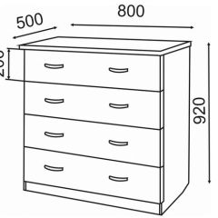 Комод Классик (Rinner) в Нижневартовске - nizhnevartovsk.mebel24.online | фото 3