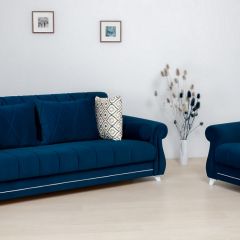 Комплект Роуз ТД 410 диван-кровать + кресло + комплект подушек в Нижневартовске - nizhnevartovsk.mebel24.online | фото