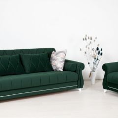 Комплект Роуз ТД 411 диван-кровать + кресло + комплект подушек в Нижневартовске - nizhnevartovsk.mebel24.online | фото