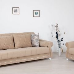 Комплект Роуз ТД 412 диван-кровать + кресло + комплект подушек в Нижневартовске - nizhnevartovsk.mebel24.online | фото 1