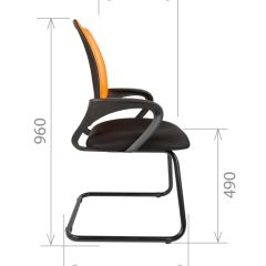 Кресло для оператора CHAIRMAN 696 V (ткань TW-11/сетка TW-01) в Нижневартовске - nizhnevartovsk.mebel24.online | фото 4