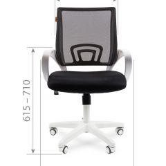 Кресло для оператора CHAIRMAN 696 white (ткань TW-10/сетка TW-05) в Нижневартовске - nizhnevartovsk.mebel24.online | фото 6