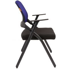 Кресло для посетителей CHAIRMAN NEXX (ткань стандарт черный/сетка DW-61) в Нижневартовске - nizhnevartovsk.mebel24.online | фото 3