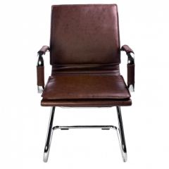 Кресло для посетителя Бюрократ CH-993-Low-V/Brown коричневый в Нижневартовске - nizhnevartovsk.mebel24.online | фото 4