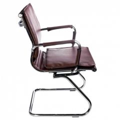 Кресло для посетителя Бюрократ CH-993-Low-V/Brown коричневый в Нижневартовске - nizhnevartovsk.mebel24.online | фото 2