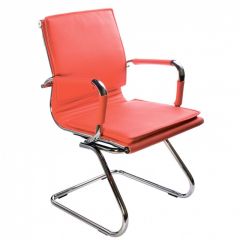 Кресло для посетителя Бюрократ CH-993-Low-V/Red красный в Нижневартовске - nizhnevartovsk.mebel24.online | фото