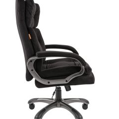 Кресло для руководителя  CHAIRMAN 442 (ткань черная) в Нижневартовске - nizhnevartovsk.mebel24.online | фото 3