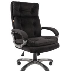 Кресло для руководителя  CHAIRMAN 442 (ткань черная) в Нижневартовске - nizhnevartovsk.mebel24.online | фото 2