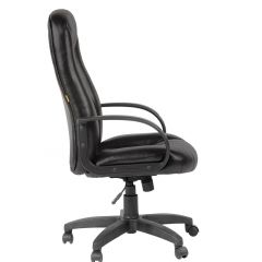 Кресло для руководителя  CHAIRMAN 685 (экокожа черный) в Нижневартовске - nizhnevartovsk.mebel24.online | фото 3