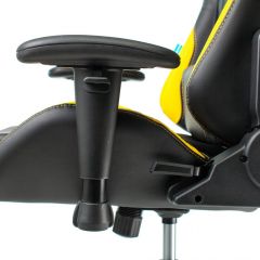 Кресло игровое Бюрократ VIKING 5 AERO YELLOW черный/желтый в Нижневартовске - nizhnevartovsk.mebel24.online | фото 5