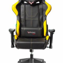 Кресло игровое Бюрократ VIKING 5 AERO YELLOW черный/желтый в Нижневартовске - nizhnevartovsk.mebel24.online | фото 3