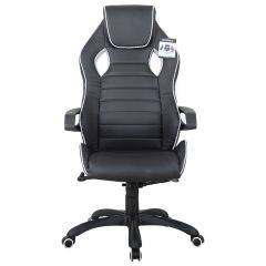 Кресло компьютерное BRABIX Techno Pro GM-003 (экокожа черное/серое, вставки серые) 531814 в Нижневартовске - nizhnevartovsk.mebel24.online | фото 5