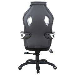 Кресло компьютерное BRABIX Techno Pro GM-003 (экокожа черное/серое, вставки серые) 531814 в Нижневартовске - nizhnevartovsk.mebel24.online | фото 8