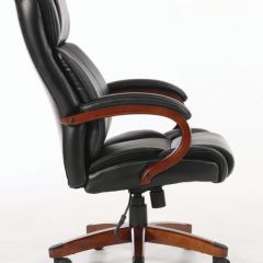 Кресло офисное BRABIX PREMIUM "Magnum EX-701" (дерево, рециклированная кожа, черное) 531827 в Нижневартовске - nizhnevartovsk.mebel24.online | фото 3