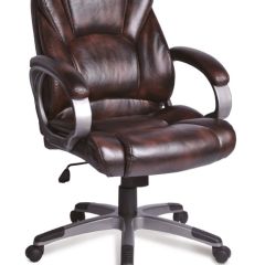 Кресло офисное BRABIX "Eldorado EX-504" (коричневое) 530875 в Нижневартовске - nizhnevartovsk.mebel24.online | фото