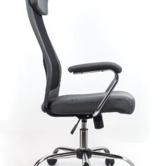 Кресло офисное BRABIX "Flight EX-540" (хром, ткань, сетка, серое) 531848 в Нижневартовске - nizhnevartovsk.mebel24.online | фото 3