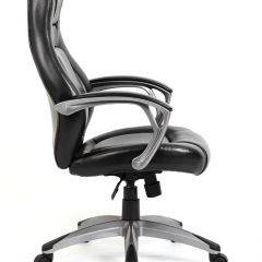 Кресло офисное BRABIX "Turbo EX-569" (экокожа, спортивный дизайн, черное) 531014 в Нижневартовске - nizhnevartovsk.mebel24.online | фото 3
