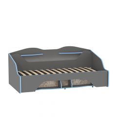 Кровать 11.03 Индиго + орт. основание (900*2000) в Нижневартовске - nizhnevartovsk.mebel24.online | фото