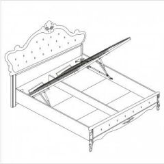 Кровать 1800 Мишель с мягким изголовьем в Нижневартовске - nizhnevartovsk.mebel24.online | фото 3