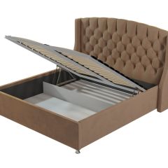 Кровать Франческа + Решетка+ПМ+Дно (1400) в Нижневартовске - nizhnevartovsk.mebel24.online | фото 3