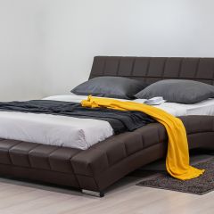 Кровать двойная Оливия 160 + ортопед. основание в Нижневартовске - nizhnevartovsk.mebel24.online | фото