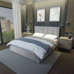 Кровать Мерида Решетка+ПМ (1600) *БЕЗ ДНА в Нижневартовске - nizhnevartovsk.mebel24.online | фото