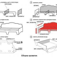 Кровать Фея 1600 с двумя ящиками в Нижневартовске - nizhnevartovsk.mebel24.online | фото 21
