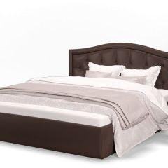 Кровать Стелла 1200 + Основание (Лесмо brown) коричневый в Нижневартовске - nizhnevartovsk.mebel24.online | фото