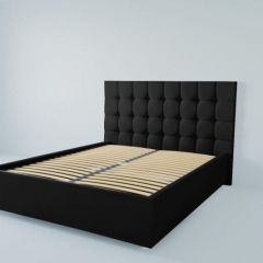 Кровать Венеция с ортопедическим основанием 1600 (экокожа кольт ч) в Нижневартовске - nizhnevartovsk.mebel24.online | фото 2