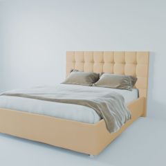 Кровать Венеция с ПМ 1200 (экокожа бежевая) в Нижневартовске - nizhnevartovsk.mebel24.online | фото 2