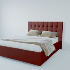 Кровать Венеция с ПМ 1200 (велюр бордо) в Нижневартовске - nizhnevartovsk.mebel24.online | фото 2