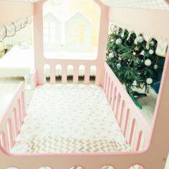 Кровать-домик без ящика 800*1600 (Розовый) в Нижневартовске - nizhnevartovsk.mebel24.online | фото 3