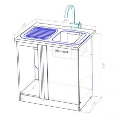 Кухонный гарнитур Лариса прайм 5 2300х1500 мм в Нижневартовске - nizhnevartovsk.mebel24.online | фото 20