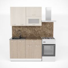 Кухонный гарнитур Ольга лайт 2 1200 мм в Нижневартовске - nizhnevartovsk.mebel24.online | фото 3