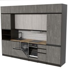 Кухонный гарнитур Симфония люкс 3000 мм в Нижневартовске - nizhnevartovsk.mebel24.online | фото 3