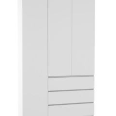 МОРИ МШ 1200.1 Шкаф (белый) в Нижневартовске - nizhnevartovsk.mebel24.online | фото 2