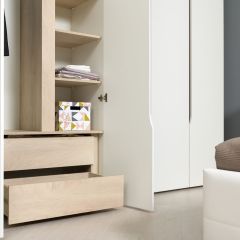 Муссон Шкаф двухстворчатый 13.198 в Нижневартовске - nizhnevartovsk.mebel24.online | фото 3