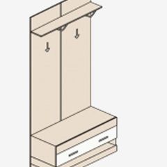 НИКА Н3 Стойка-вешалка в Нижневартовске - nizhnevartovsk.mebel24.online | фото 3
