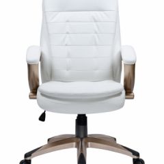 Офисное кресло для руководителей DOBRIN DONALD LMR-106B белый в Нижневартовске - nizhnevartovsk.mebel24.online | фото