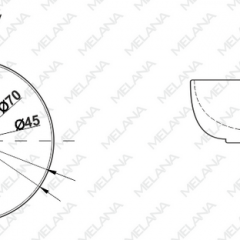 Раковина MELANA MLN-7061 в Нижневартовске - nizhnevartovsk.mebel24.online | фото 2